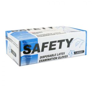 Safety Surgical Gloves, Large, Small, Medium 100-Pack